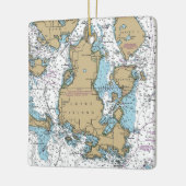 ロペス島WAチャート セラミックオーナメント (左)