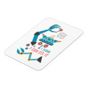 ロボおもしろいット修理工 マグネット (左側)