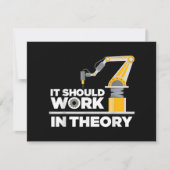 ロボおもしろいティックス男性へアートKids Robot Robotics Eng シーズンカード (正面)