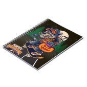 ロボエンハロウィーン ノートブック (左側)