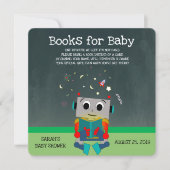 ロボカラフルットカード 招待状 (正面)