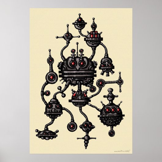 ロボクールティグラフィックのポスター ポスター (正面)