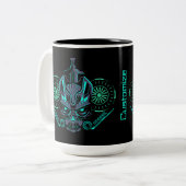 ロボスカル ツートーンマグカップ (正面左)