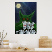 ロボスマッシュプリント ポスター (キッチン)