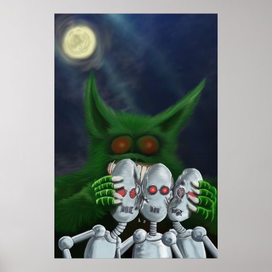 ロボスマッシュプリント ポスター (正面)