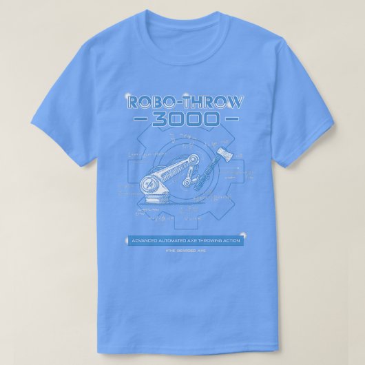 ロボスロー3000 Tシャツ (デザイン正面)