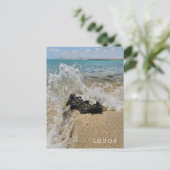 ロボス島ビーチビューハガキ ポストカード (スタンド正面)