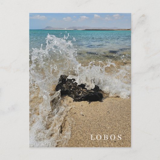 ロボス島ビーチビューハガキ ポストカード (正面)
