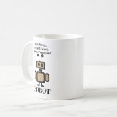 ロボットおもしろい工学 コーヒーマグカップ (正面左)