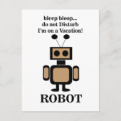 ロボットおもしろい工学 ポストカード (正面)