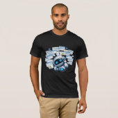 ロボットおもしろ画像 Tシャツ (正面フル)