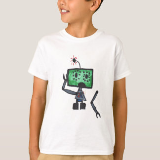 ロボットがきらきら鳴る Tシャツ