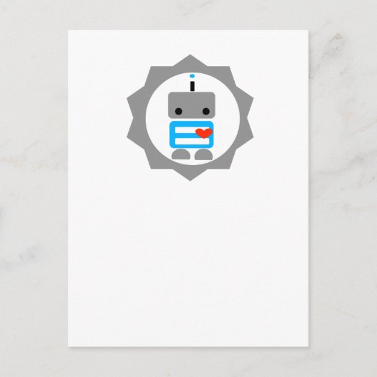 ロボットだ! ポストカード (正面)