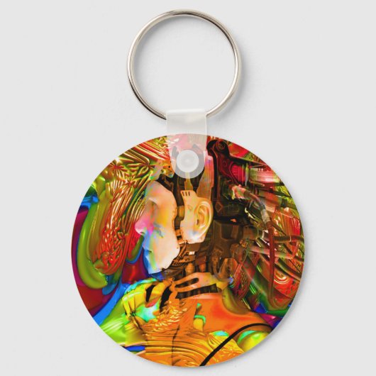 ロボットつながり キーホルダー (正面)