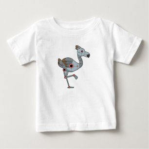 ロボットとしてのフラミンゴ ベビーTシャツ
