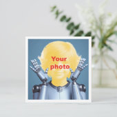 ロボットとしての我が子、ロボットへの招待、ロボット カード (スタンド正面)