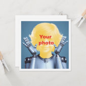 ロボットとしての我が子、ロボットへの招待、ロボット カード (正面/裏面インサイチュ)