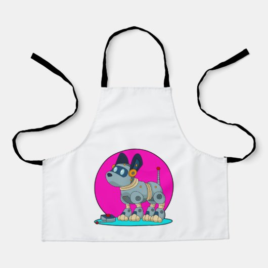 ロボットとしての犬 エプロン (正面)