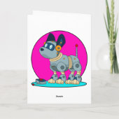 ロボットとしての犬 カード (裏面)