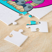 ロボットとしての犬 ジグソーパズル (側面)