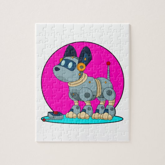 ロボットとしての犬 ジグソーパズル (縦)