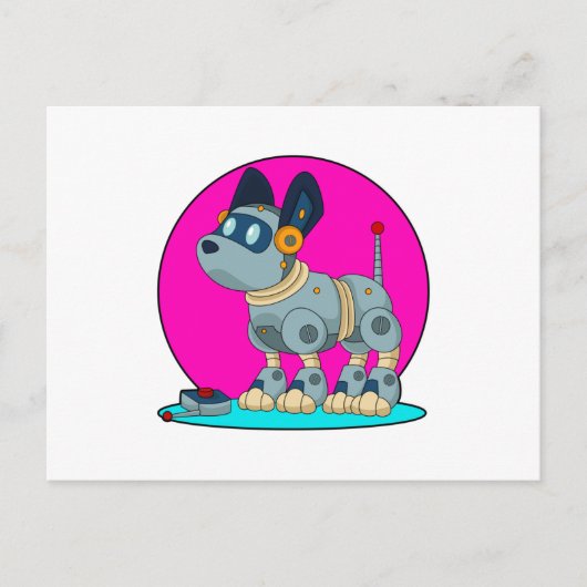ロボットとしての犬 ポストカード (正面)