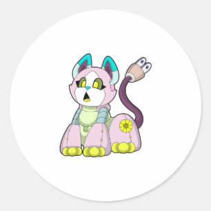 ロボットとしての猫 ラウンドシール