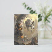 ロボットとの戦い ポストカード (スタンド正面)