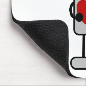 ロボットとハート マウスパッド (コーナー)