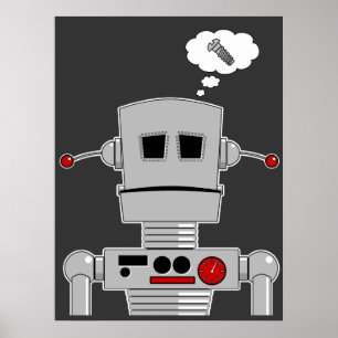 ロボットねじプリント ポスター