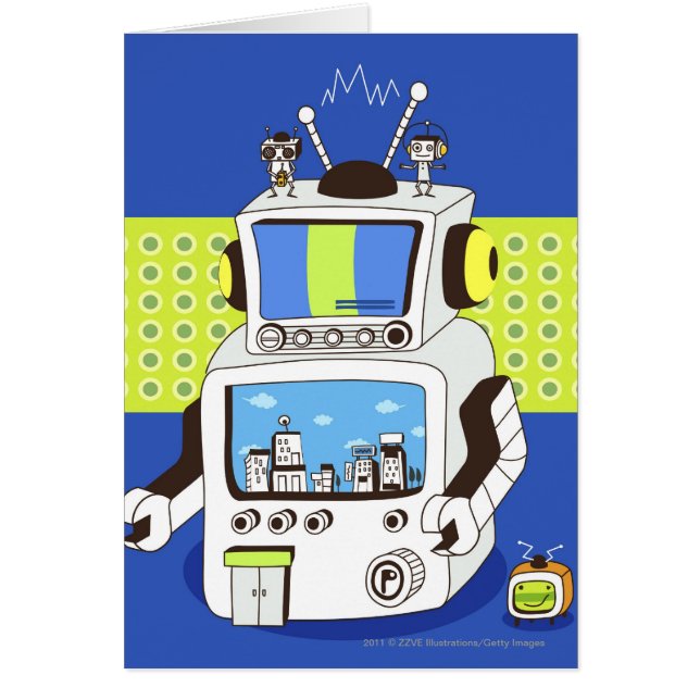 ロボットのクローズアップ (正面)