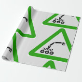 ロボットのサインマシン包装紙 ラッピングペーパー (アンロールド)