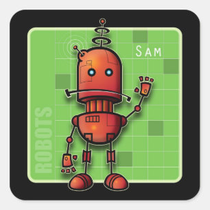 ロボットのサム スクエアシール