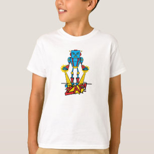 ロボットのザッピング Tシャツ