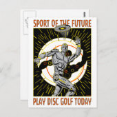 ロボットのスロワー#1 ポストカード (正面/裏面)