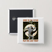 ロボットのスロワー#1 缶バッジ (正面&裏面)