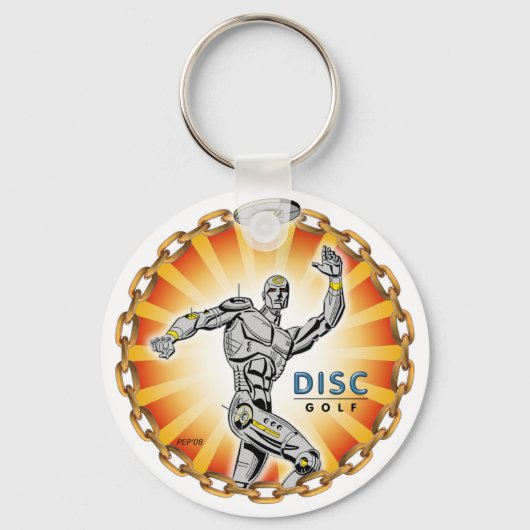 ロボットのスロワー#2 キーホルダー (正面)