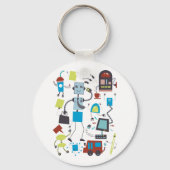 ロボットのドードル キーホルダー (裏面)