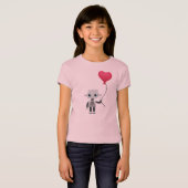 ロボットのハート Tシャツ (正面フル)