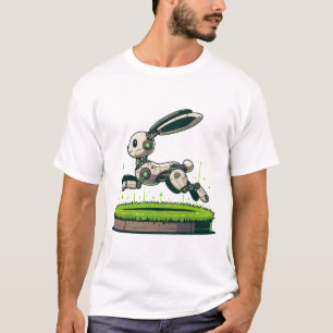 ロボットのバニー Tシャツ