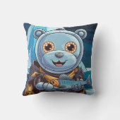 ロボットのホッキョクグマ クッション (裏面)