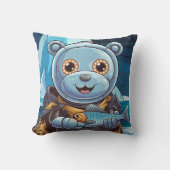 ロボットのホッキョクグマ クッション (正面)