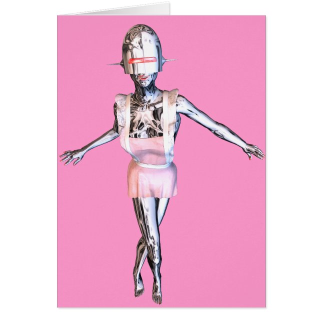 ロボットのメイド (正面)