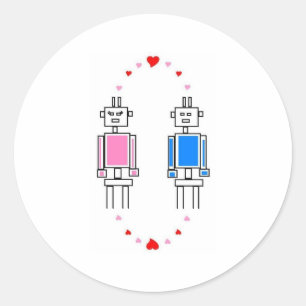 ロボットの愛 ラウンドシール