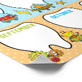 ロボットの教室の歯割図ポスターテーマ ポスター (角)