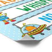 ロボットの教室音声レベルチャートテーマ ポスター (角)