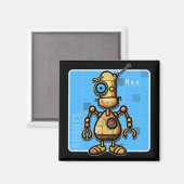 ロボットの最大磁石 マグネット (正面/裏面)