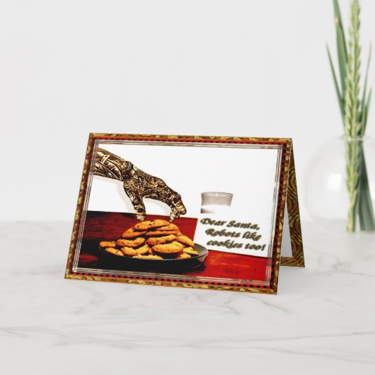 ロボットはクッキーを好みます シーズンカード (正面)