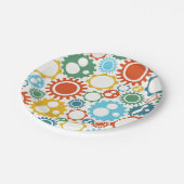 ロボットはパターンを連動させます ペーパープレート (アングル)