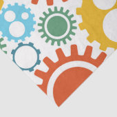 ロボットはパターンを連動させます 薄葉紙 (詳細)